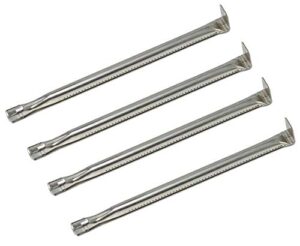 grillspot napoleon gas grill stainless steel burner replacement for lex, prestige & other models - exact fit barbecue grill parts (set of 4)
