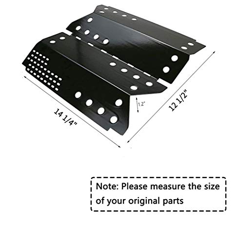 Htanch PN4332 (2-Pack) SA4331(4-Pack) Repair Kit Replacement for Stok SGP4330SB, SGP4331, SGP4130N, Stok Quattro 4 Burner Grills, Parts Gas Grill Pipe Burners Tube, Heat Plate, Crossover