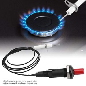 LetCart Ignition Kit - 1 Out 2 Piezo Spark Ignition Kit BBQ Grill Push Button Igniter for Fireplace Stove Gas