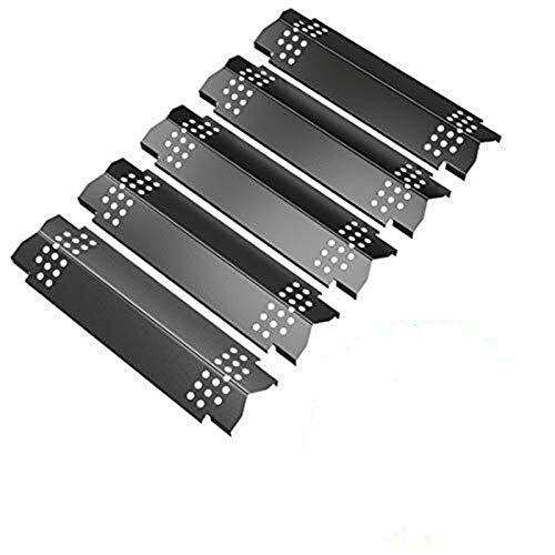 14.6 Inches Grill Parts for Nexgrill Models 720-0830H, 720-0864, 720-0864M Heat Plate Bars BBQ Porcelain Steel Shield Deflector Gas Grill Replacement Parts (5 Pack)