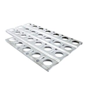 music city metals 92561 stainless steel heat plate replacement for gas grill model dynasty dbq30f