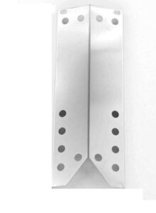 stainless steel heat shield for kenmore 122.16431010, 122.16538900, 122.16539900, 122.16641900, 16539, 16641, 640-26629611-0, 640-82960811 and grill master 720-0670e gas models
