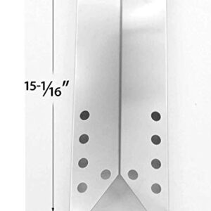 Stainless Steel Heat Shield for Kenmore 122.16431010, 122.16538900, 122.16539900, 122.16641900, 16539, 16641, 640-26629611-0, 640-82960811 and Grill Master 720-0670E Gas Models