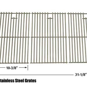 Oceanside bbq parts factory Replacement Kit for Charmglow 720-0536 Gas Model Includes Burners, Heat Plates and Stainless Steel Grates