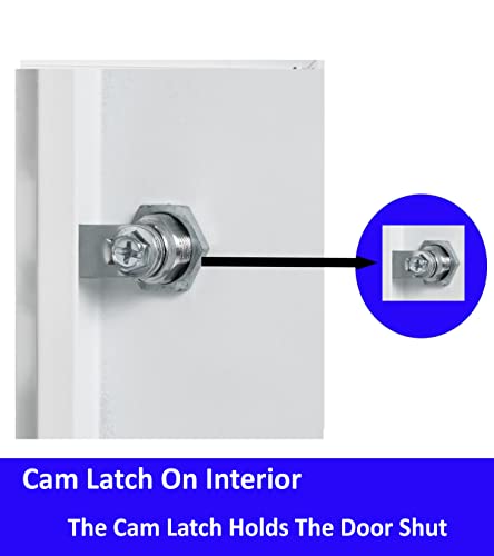 Premier Access Panel 12 x 12 Metal Access Door for Drywall 3000 Series Access Panel for Wall and Ceiling Electrical and Plumbing (Keyed Cylinder Latch)