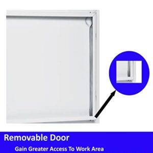 Premier Access Panel 12 x 12 Metal Access Door for Drywall 3000 Series Access Panel for Wall and Ceiling Electrical and Plumbing (Keyed Cylinder Latch)