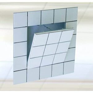 12"x 12" f3-drywall access panel for tile applications, with 1/2" inlay