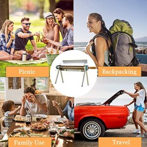 HYUNLAI Solar Oven Solar BBQ Cooker Compact Sun Oven 3.3lbs Large Capacity Camp Stove Portable BBQ Grill for Outdoor Travel Camping Backpacking Family Party