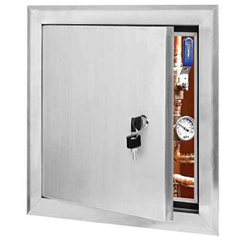 Premier 2400 Series Aluminum Universal Access Door 24 x 24 (Keyed Cylinder Latch)