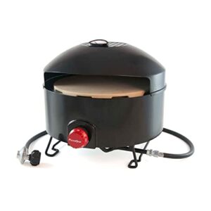 Charcoal Companion Pizzacraft PizzaQue Portable Pizza Oven Bundle with Folding Peel and Stone Brush (2 Items)