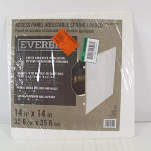 Everbil Access Panel Adjustable Spring Loaded 14" X 14"