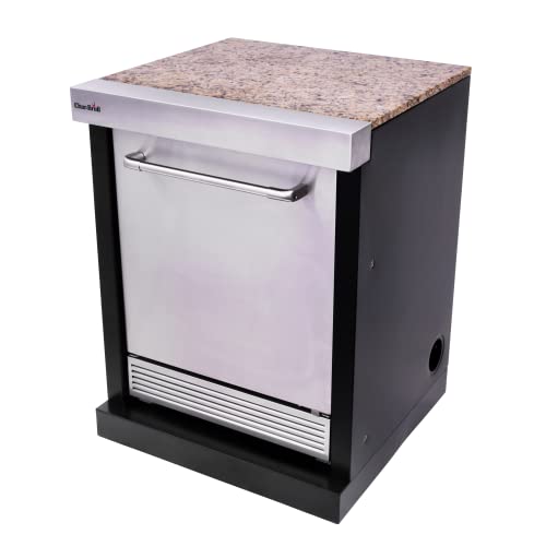 Char-Broil 463246518 Medallion Series Modular Outdoor Kitchen Refrigerator, Silver