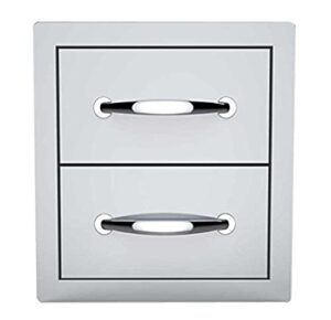 sunstone b-dd12 14-inch flush double access drawer
