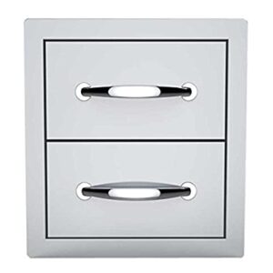 SUNSTONE B-DD12 14-Inch Flush Double Access Drawer