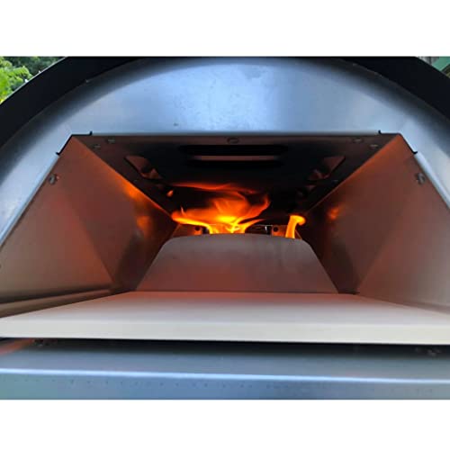 WPPO LLC Le Peppe Portable Wood-Fired Pizza Oven- #1 Seller Black