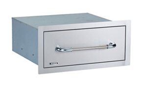 bull outdoor products 09980 kitchen outdoor single drawer, large