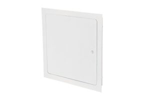 elmdor 8" x 8" dw series access door for drywall applications, galvanized steel, primed for paint