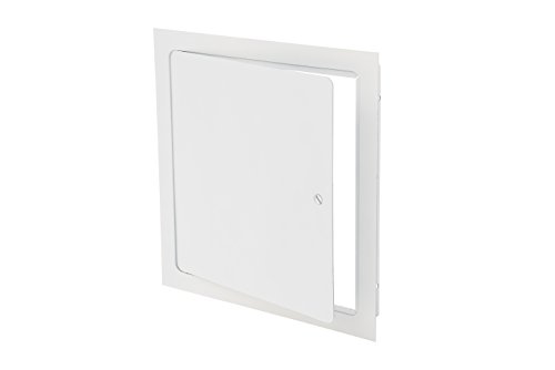 Elmdor 8" x 8" DW Series Access Door For Drywall Applications, Galvanized Steel, Primed For Paint