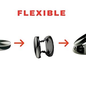 Unique Fortunes Finger Phone Grip Holder . for iPhone and Samsung. Phone Stand for Desk Phone Socket (Black)