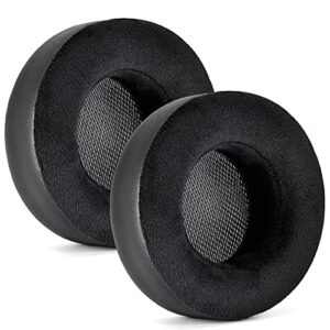 upgrade virtuoso xt thicker earpads - replacement ear cushion compatible with corsair virtuoso rgb wireless se gaming, softer velour leather,high-density noise cancelling foam, added thickness