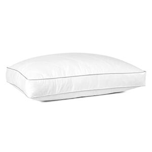 Dreamhood Extra Firm King Size 3.5" Gusseted Bed Pillow for Side Sleepers, Bring Better Sleeping Experience for Side Sleepers, Made in USA, 1 Pack, 18 x 34 Inches