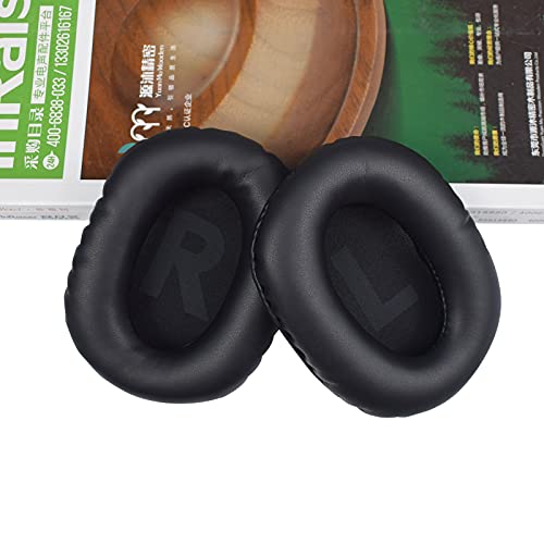 MOLGRIA Ear Pads Cushion, Replacement Velour Earpads for Logitech G Pro X with Blue Voice Mic Filter Tech Gaming Headphones