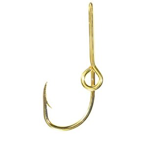 15PCS Gold Hat Clip Hats Pins Fish Hook Hooks Custom Hook Set High Carbon Steel