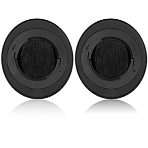 Jecobb Kraken V2 PRO Earpads, Replacement Ear Cushion Cover with Protein Leather & Memory Foam for Razer Kraken V2 PRO Headphone ONLY – Oval (Black/Mesh Fabric)