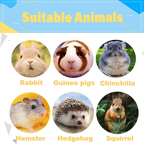 kathson Rabbit Cave Sleeping Bed Guinea Pig Hideout Cozy House Pet Soft Warm Fleece Winter Slipper Cushion Small Animal Nest Cage Accessories for Ferrets Squirrel Hamster Chinchilla Rat Hedgehog Bunny