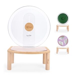 Niteangel Anti-Slide Hamster Wheel Platform - Fits for Niteangel Super-Silent Hamster Wheel | Acrylic Wheel | Wooden Wheel | Cloud Series Hamster Wheel (Medium)