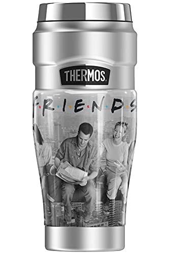 THERMOS Friends Lunch Break Group Photo STAINLESS KING Stainless Steel Travel Tumbler, Vacuum insulated & Double Wall, 16oz