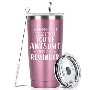 mothers day gifts for mom women wife her-20 oz tumbler cup with straws, lids-stocking stuffers for birthday,christmas,valentines day inspirational gifts for best friend female sister daughter coworker