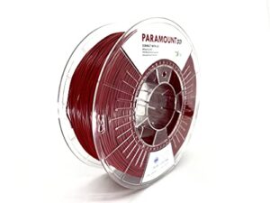 paramount 3d tpu (iron red) 1.75mm 1kg filament [irrl30111815u]