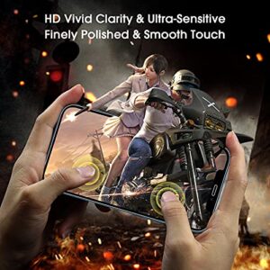 amFilm OneTouch Glass Screen Protector for iPhone 12 6.1"/ iPhone 12 Pro 6.1" with Easy Installation Kit, Tempered Glass, 2 Pack