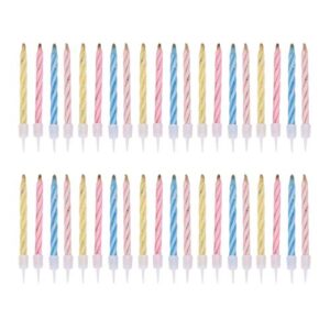 4 boxes funny birthday candles trick toys candles playing props (10pcs 1 box) decor for celebration party