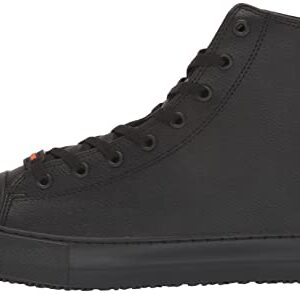 Lugz Men's Stagger Hi Slip-Resistant Food Service Shoe, Black, 9.5