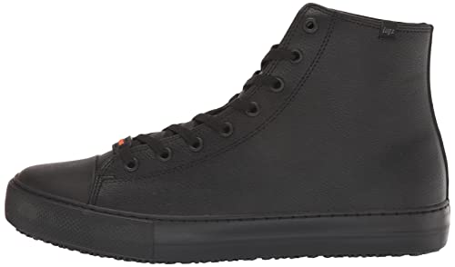 Lugz Men's Stagger Hi Slip-Resistant Food Service Shoe, Black, 9.5