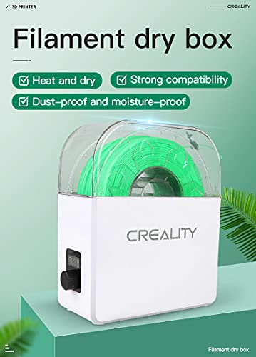 Official Creality Filament Dryer, 1.75 Filament Dry Box, Dust-Proof and Moisture-Proof, Keeping Filaments Dry During