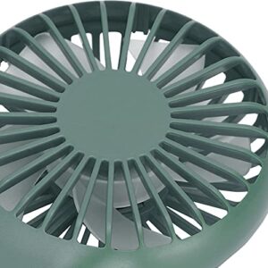 SALUTUY Personal Fan, Handheld Fan 3 Speed Adjustable Summer Gift Rechargeable Compact Size for for Office Home Outdoor and Travel(ArmyGreen)