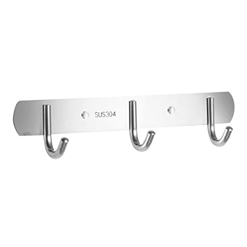 Coat Hooks for Clothes,Hats,Towels,Bathrobes,Keys,Scissors, Kitchen Spoons、spatulas, pots and so on. 304 Stainless Steel Multi-Purpose