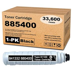 1 pack type 6110d 6075 6110d 841332 885400 toner cartridge black compatible replacement for ricoh sp 9100dn mp 9002sp mp 6503 mp 7503 mp 9003 mp 7500 mp 6002 mp 7502 printer cartridge