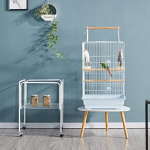 Yaheetech Large Parakeet Bird Cages for Small Parrots Green Cheek Conure Lovebirds with Wooden Perches and Slide-Out Tray