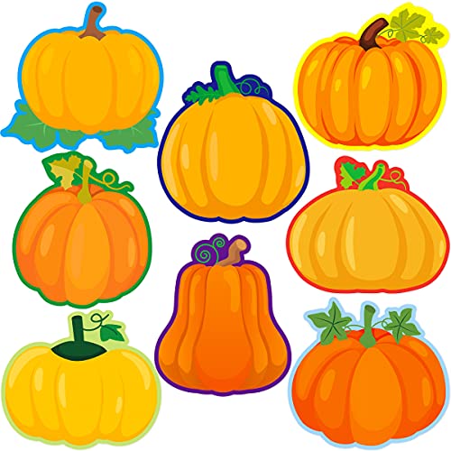 Pumpkin Cutouts Thanksgiving Cutout Fall Classroom Decoration 40 Pcs