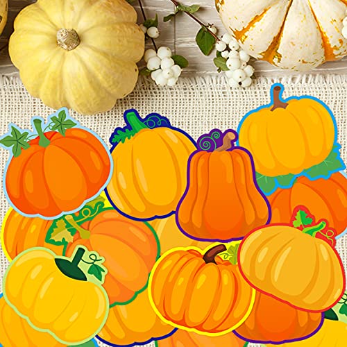 Pumpkin Cutouts Thanksgiving Cutout Fall Classroom Decoration 40 Pcs