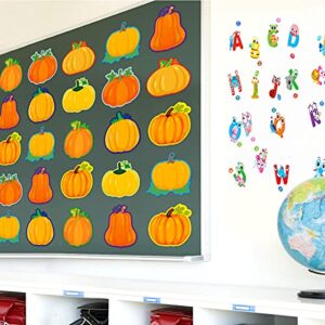 Pumpkin Cutouts Thanksgiving Cutout Fall Classroom Decoration 40 Pcs