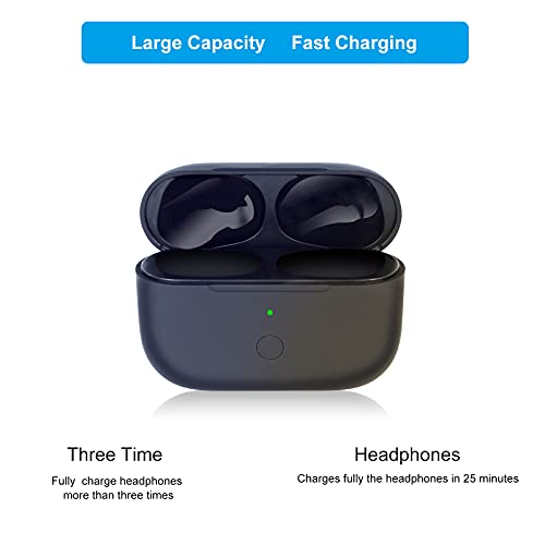 Compatible for AirPods Pro Charging Case Replacement, Wireless AirPods Pro Charger Case with Bluetooth Pairing Sync Button,660 mAh Built-in Large Battery