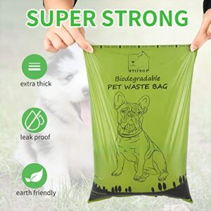 ATIFBOP Biodegradable Dog Poop Bags 360 Counts 24 Rolls, Leak Proof and Thicken Dog Bags for Poop (Scented)