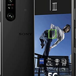 Sony Xperia 1 III XQ-BC72 5G Dual 512GB 12GB RAM Factory Unlocked (GSM Only | No CDMA - not Compatible with Verizon/Sprint) International Version – Frosted Black