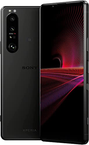 Sony Xperia 1 III XQ-BC72 5G Dual 512GB 12GB RAM Factory Unlocked (GSM Only | No CDMA - not Compatible with Verizon/Sprint) International Version – Frosted Black