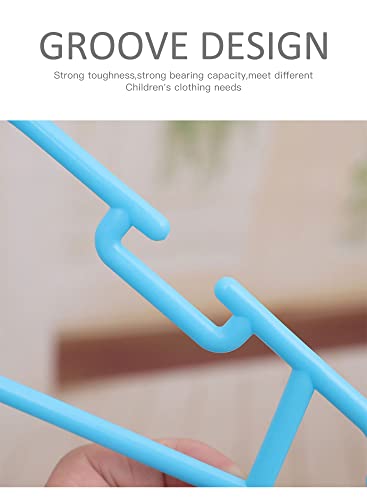 Baby Hangers 120 Pack Clothes Hangers Colorful Plastic Hangers Small Coat Hangers for Kids,Infant,Nursery,Toddler